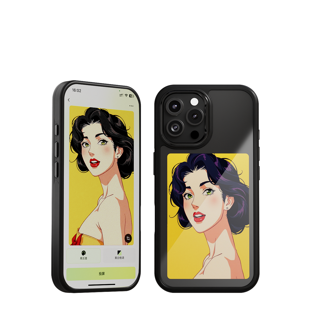 AI E-ink iPhone Case