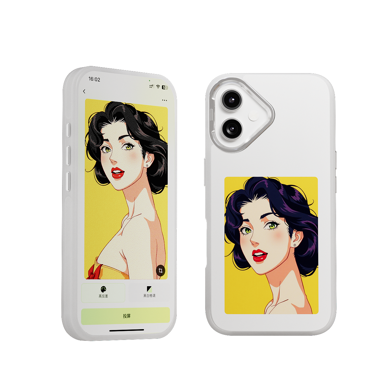 AI E-ink iPhone Case