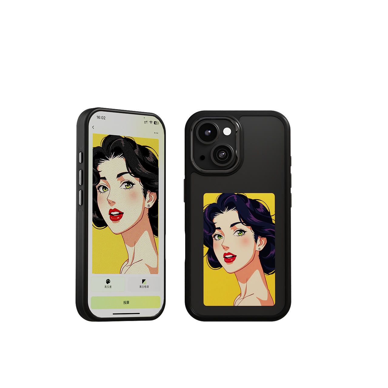 AI E-ink iPhone Case