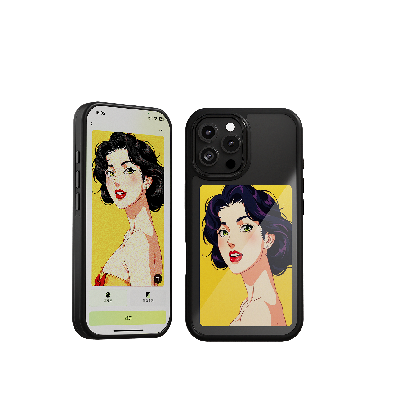 AI E-ink iPhone Case