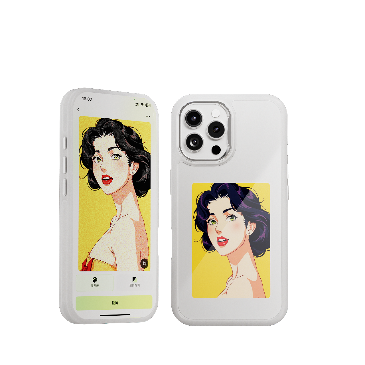 AI E-ink iPhone Case