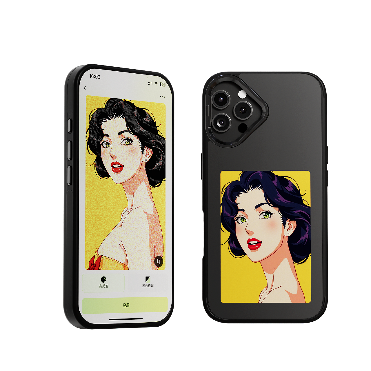 AI E-ink iPhone Case